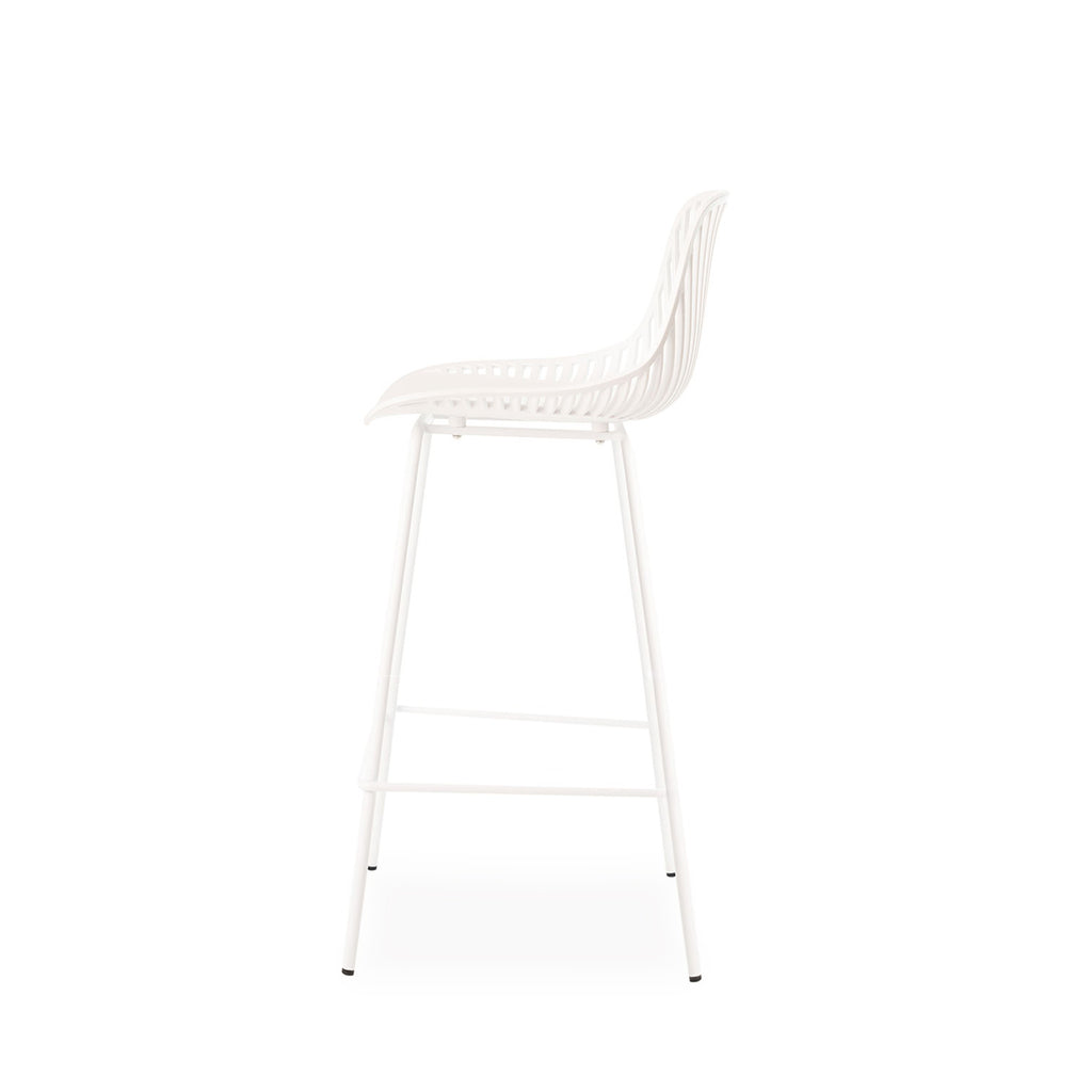 White Casper stool