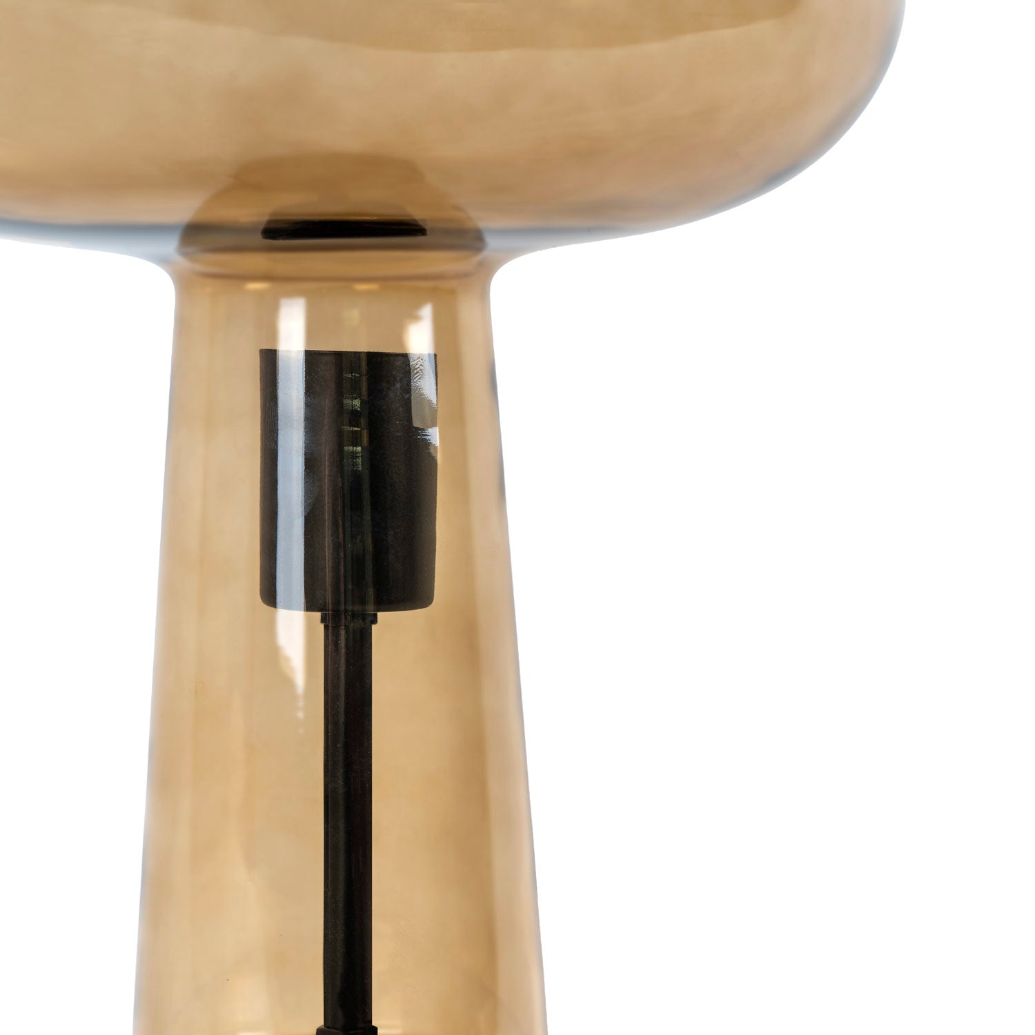 Lobras black table lamp