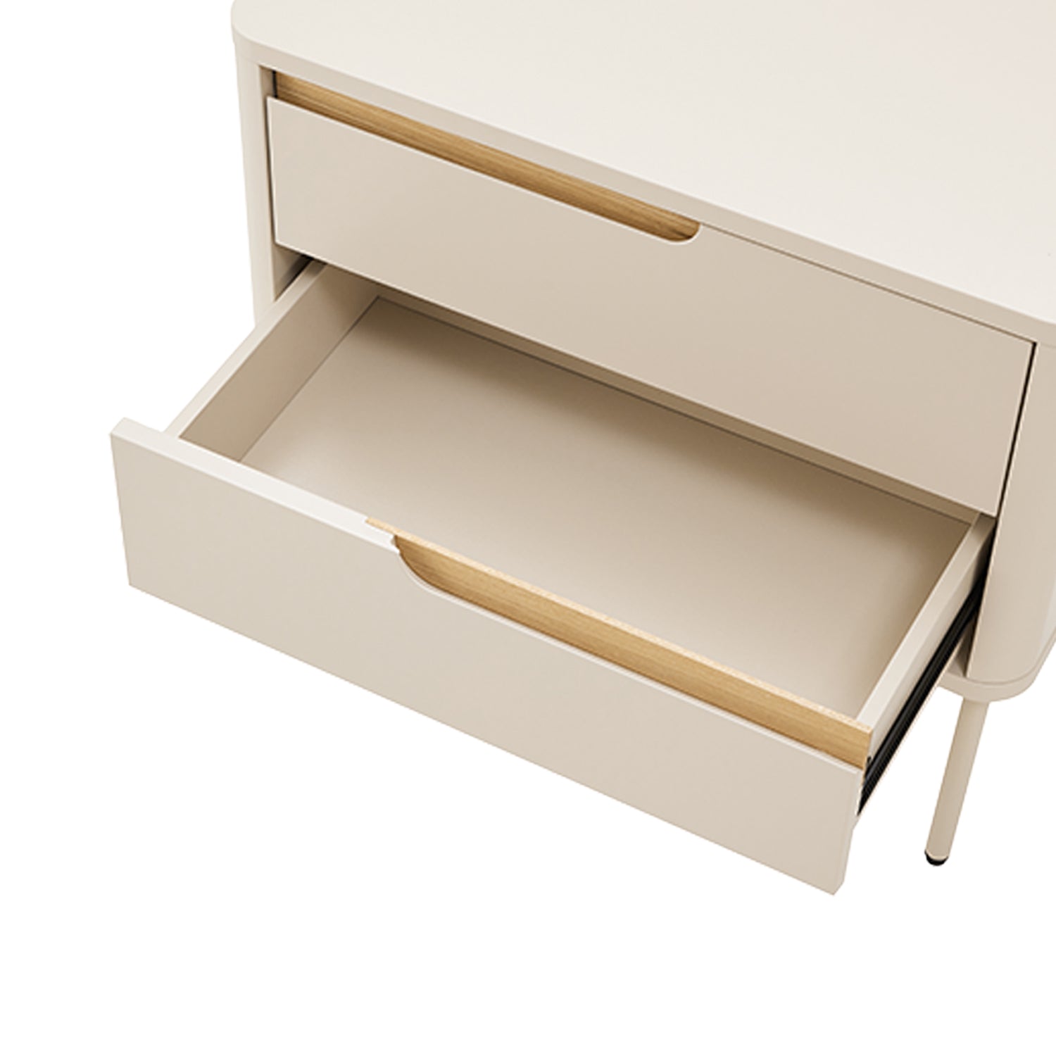 Mesa Bergen 2 Gavetas 60 cm