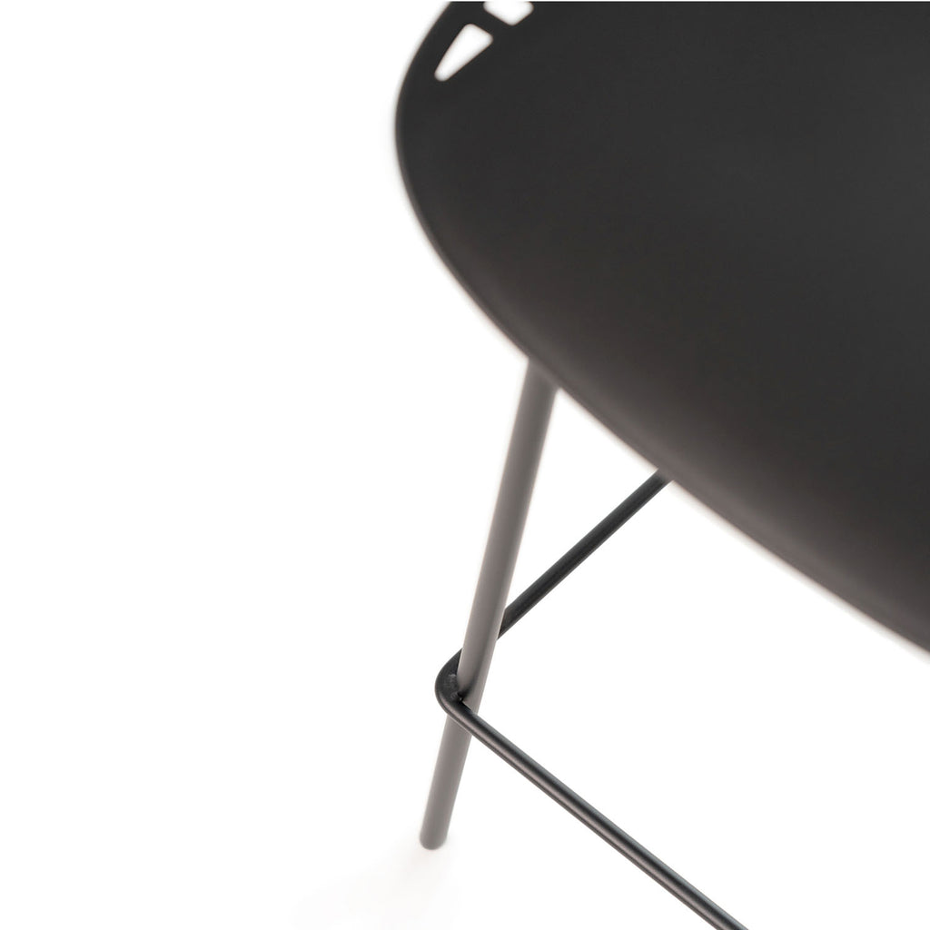 Casper black stool