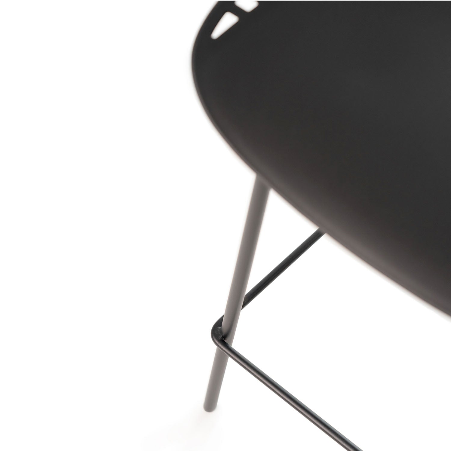 Casper black stool