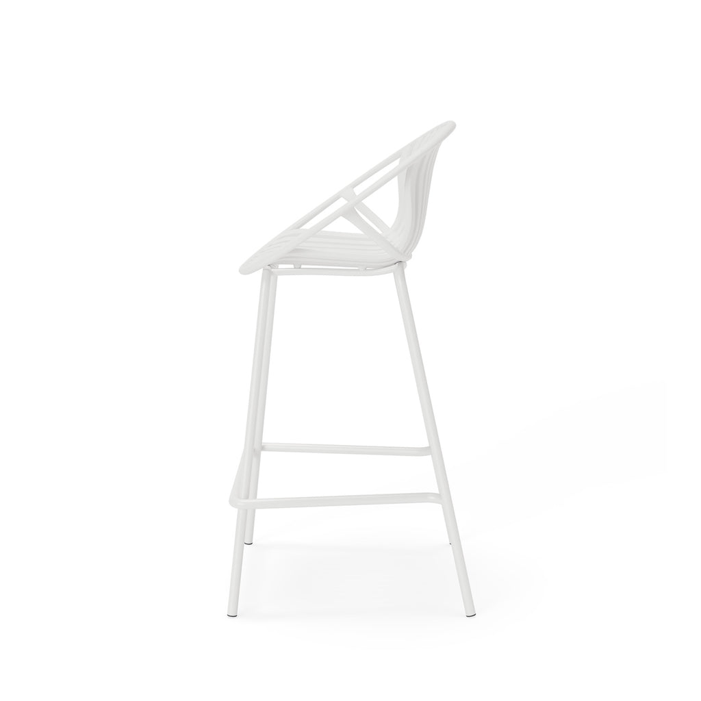Tristan White Stool