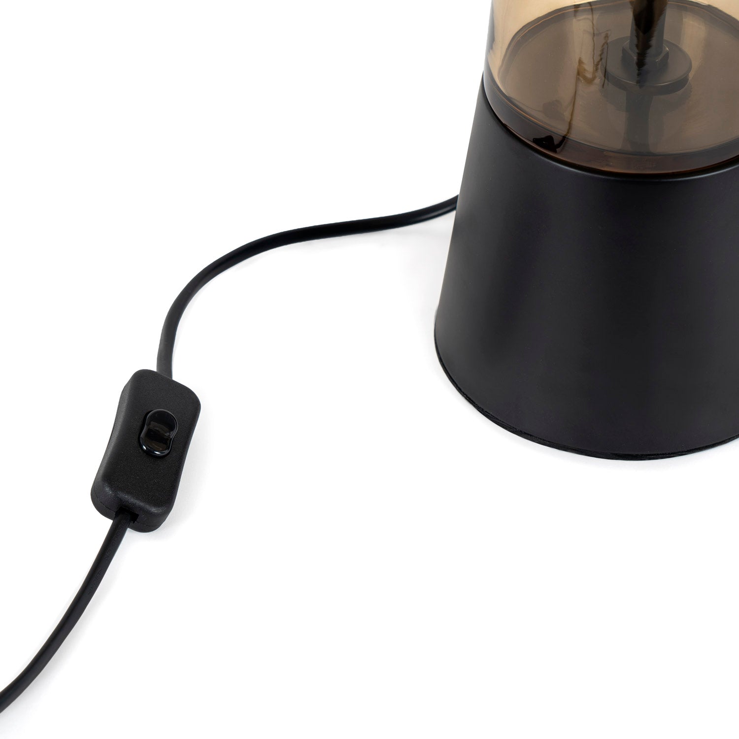 Lobras black table lamp