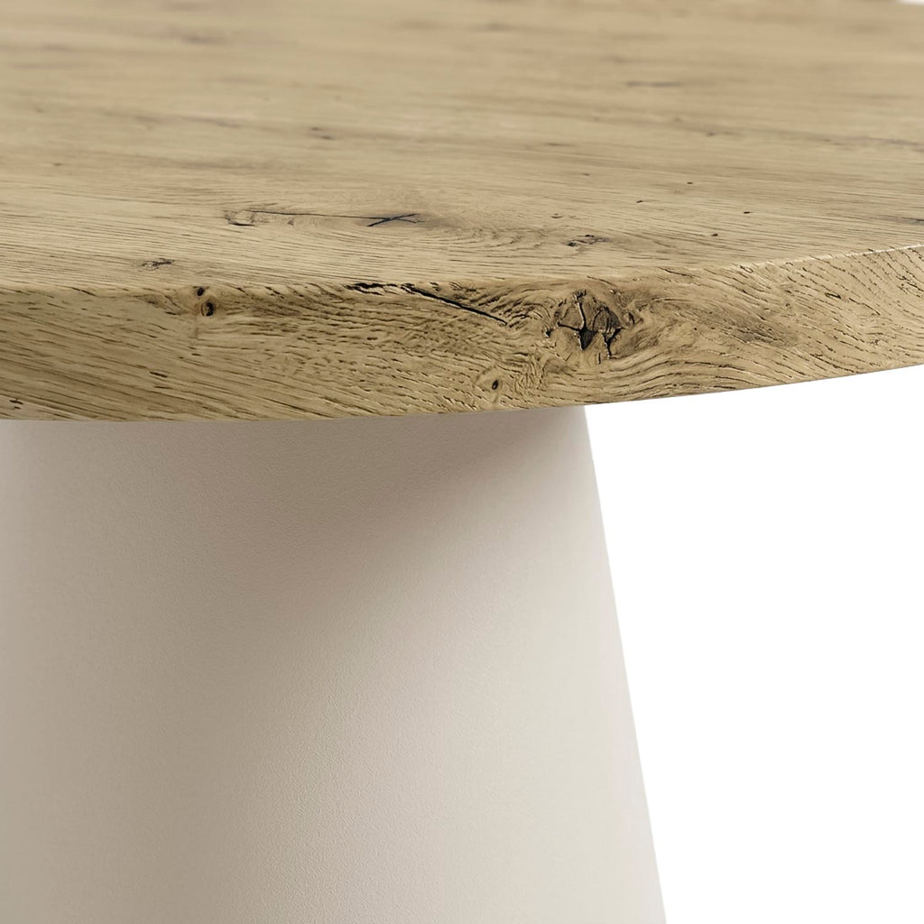 Mesa Holly Redonda100 Natural / Bege