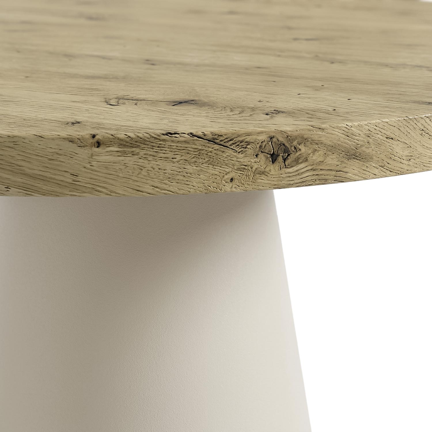 Mesa Holly Redonda100 Natural / Bege
