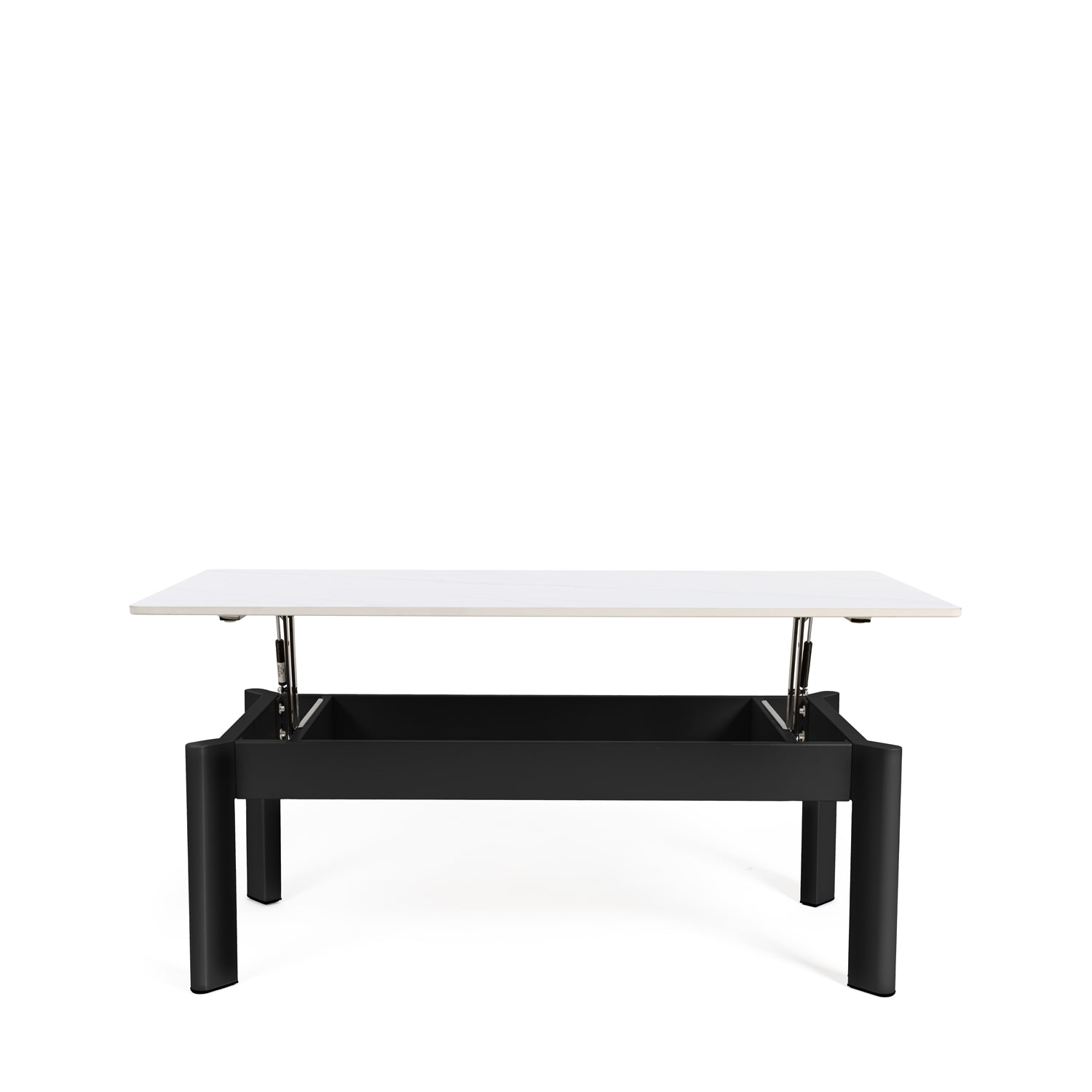 Mesa de Centro Roland Branca / Preta