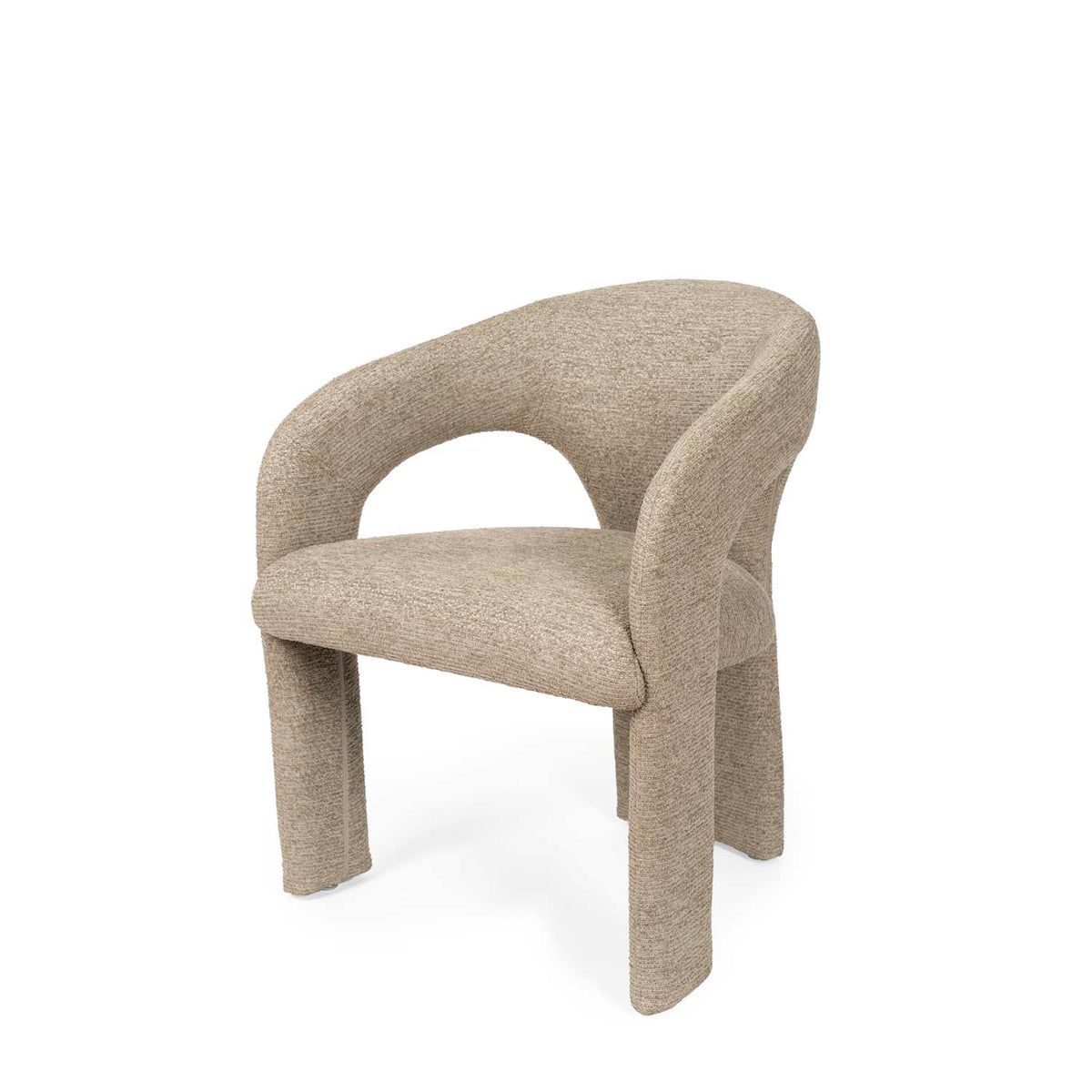 Loretta taupe chair