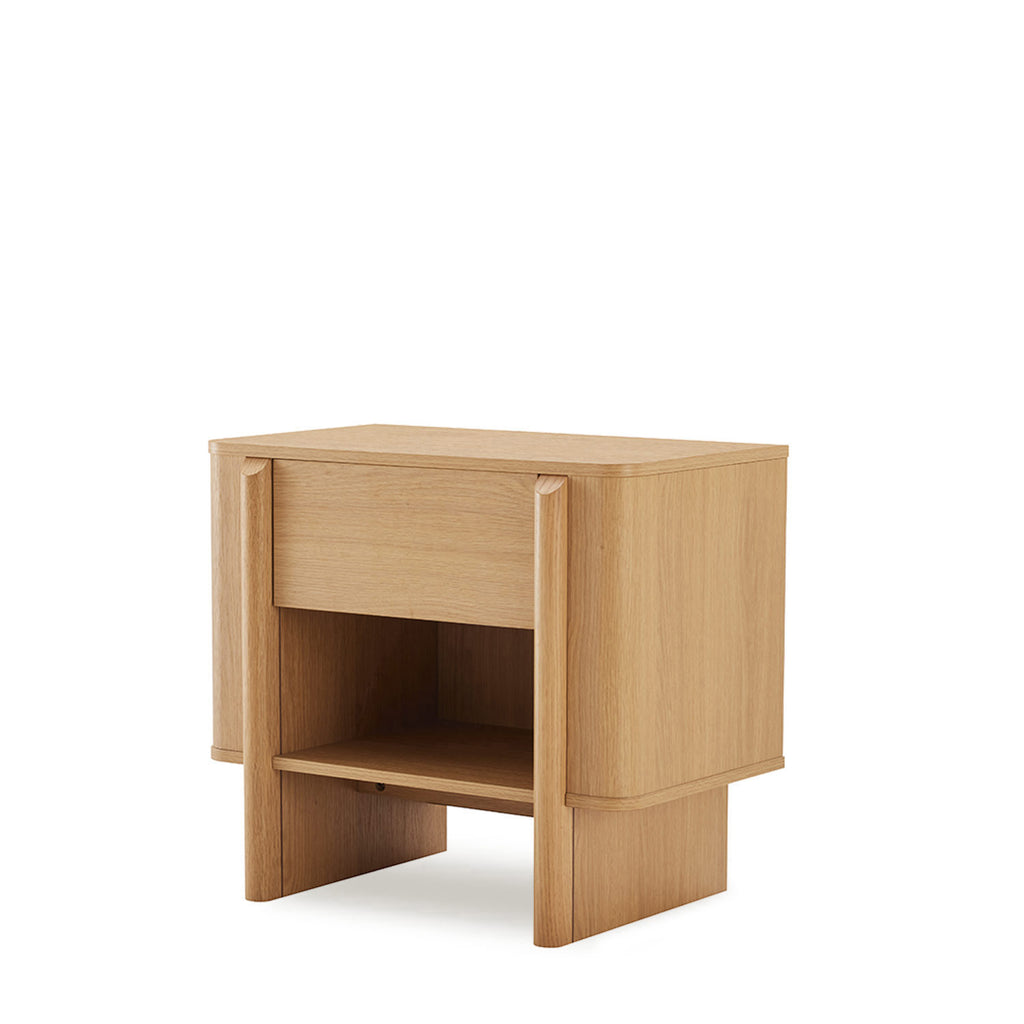 Mesa Lateral Sidney 1 Gaveta e Furo 60 cm
