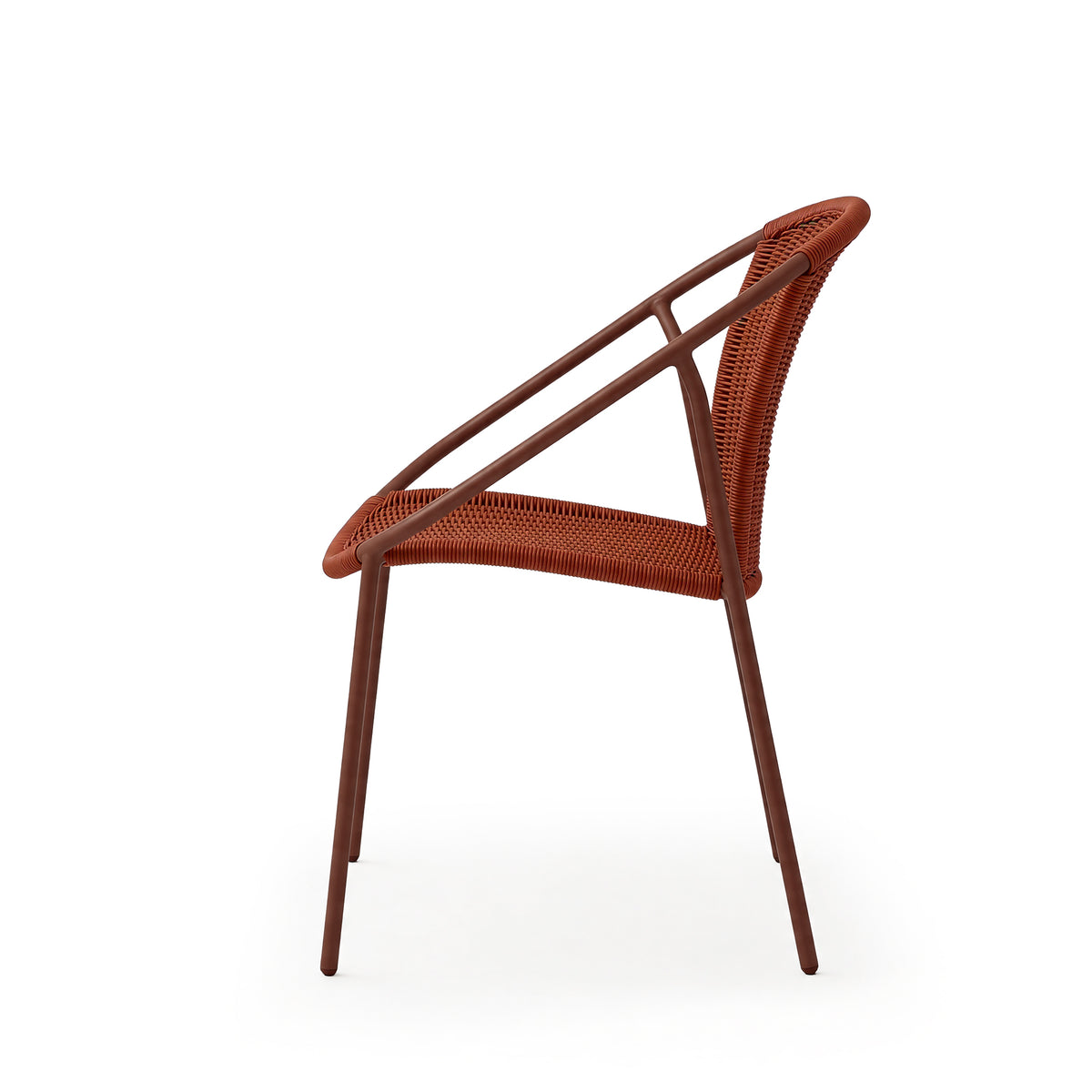 Kristen terracotta chair