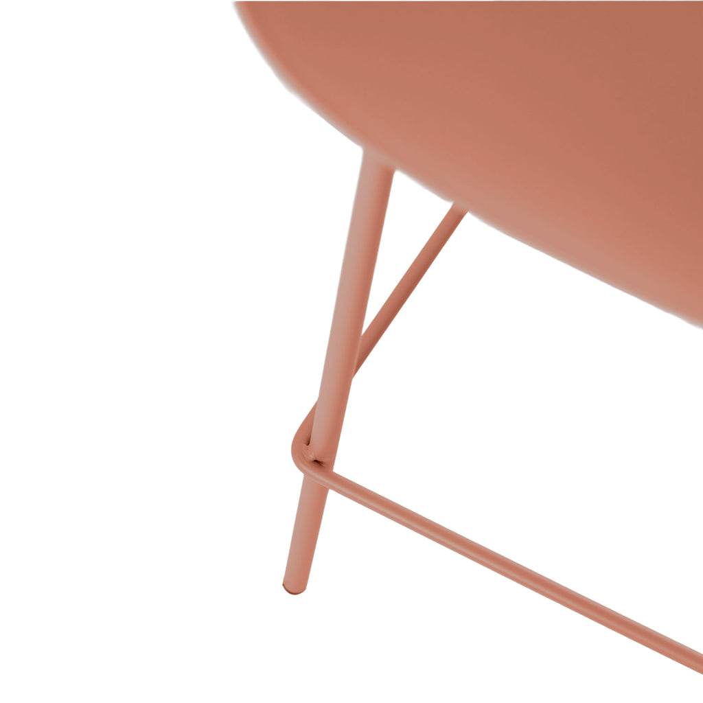 Terracotta Casper stool