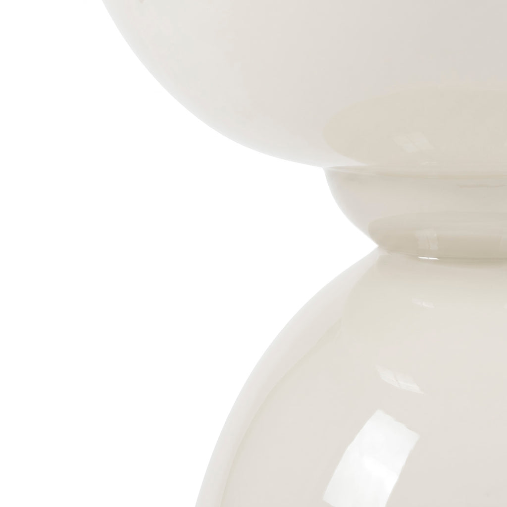 Dorian high-gloss beige coffee table