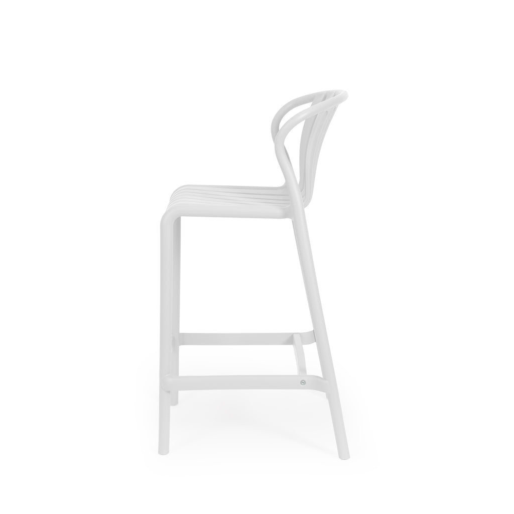 Bastian White Stool