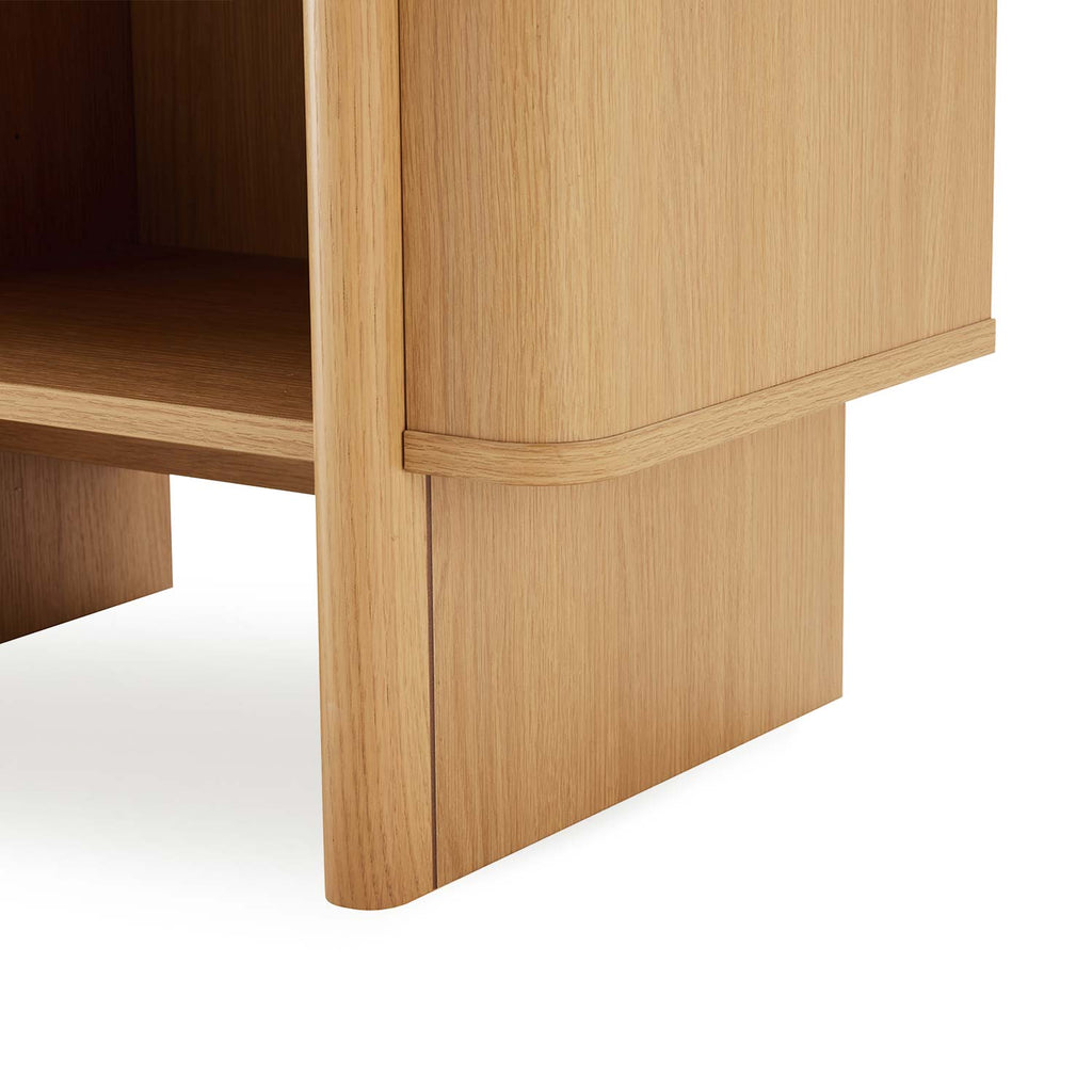 Mesa Lateral Sidney 1 Gaveta e Furo 60 cm
