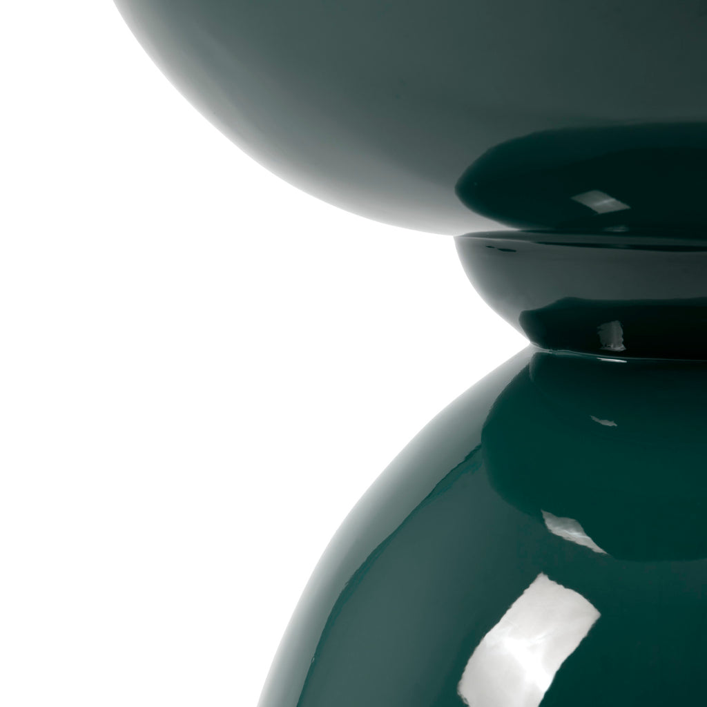 Dorian dark green gloss coffee table