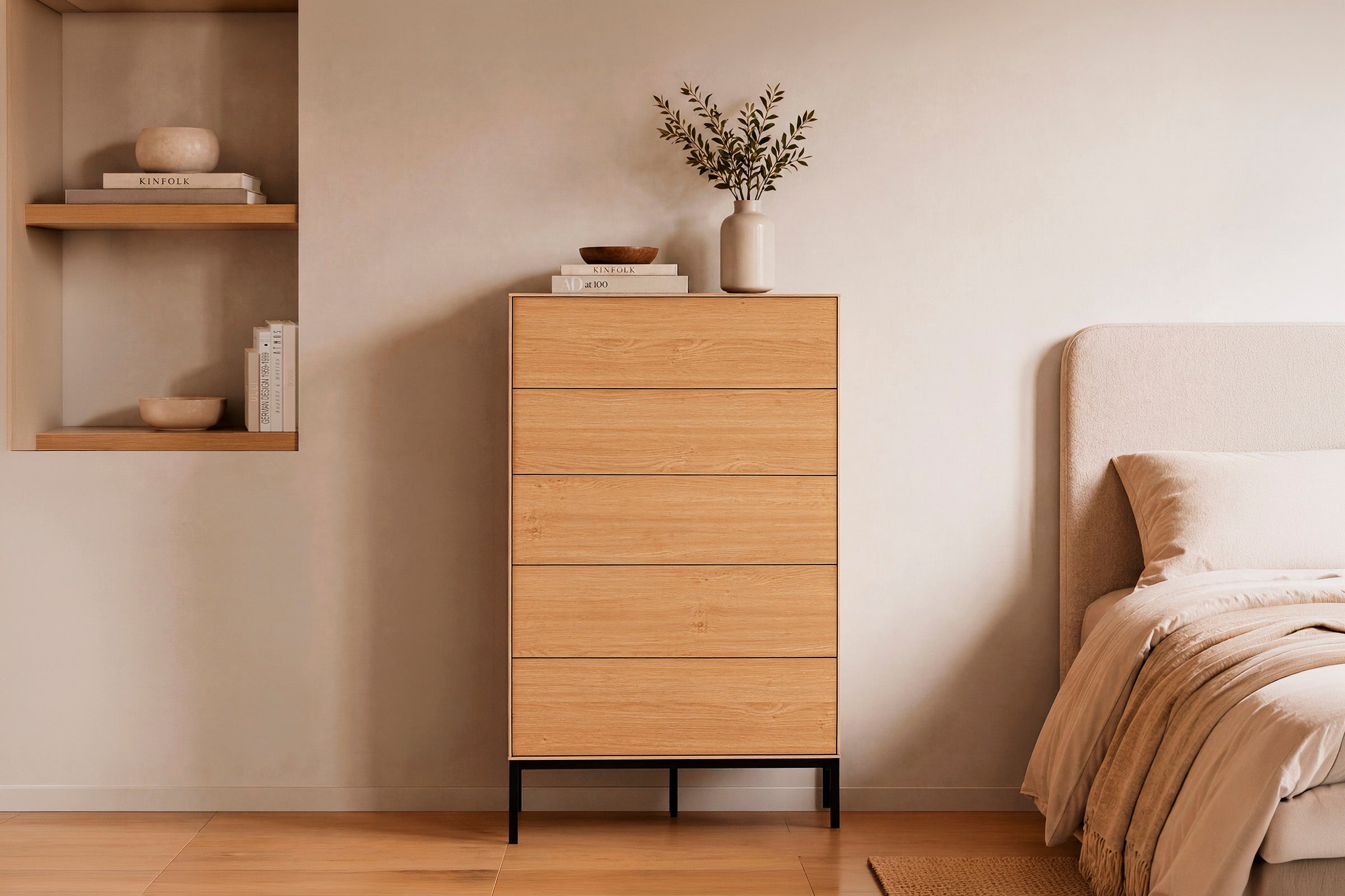 Cômoda com 5 Gavetas Ghent