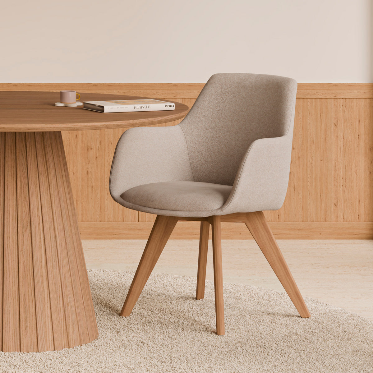 Sharon beige chair