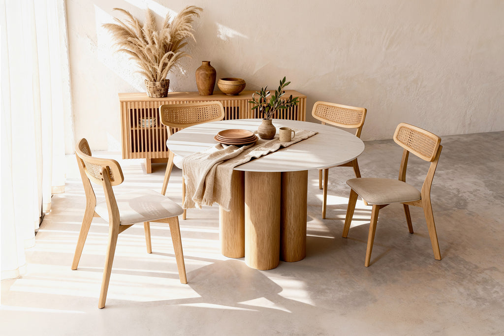 Shirley Carvalho beige chair