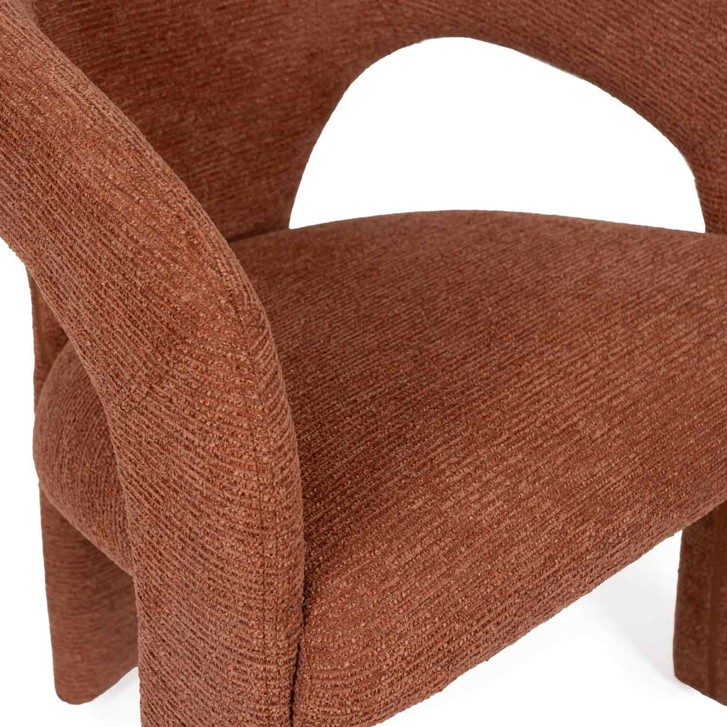 Loretta terracotta chair