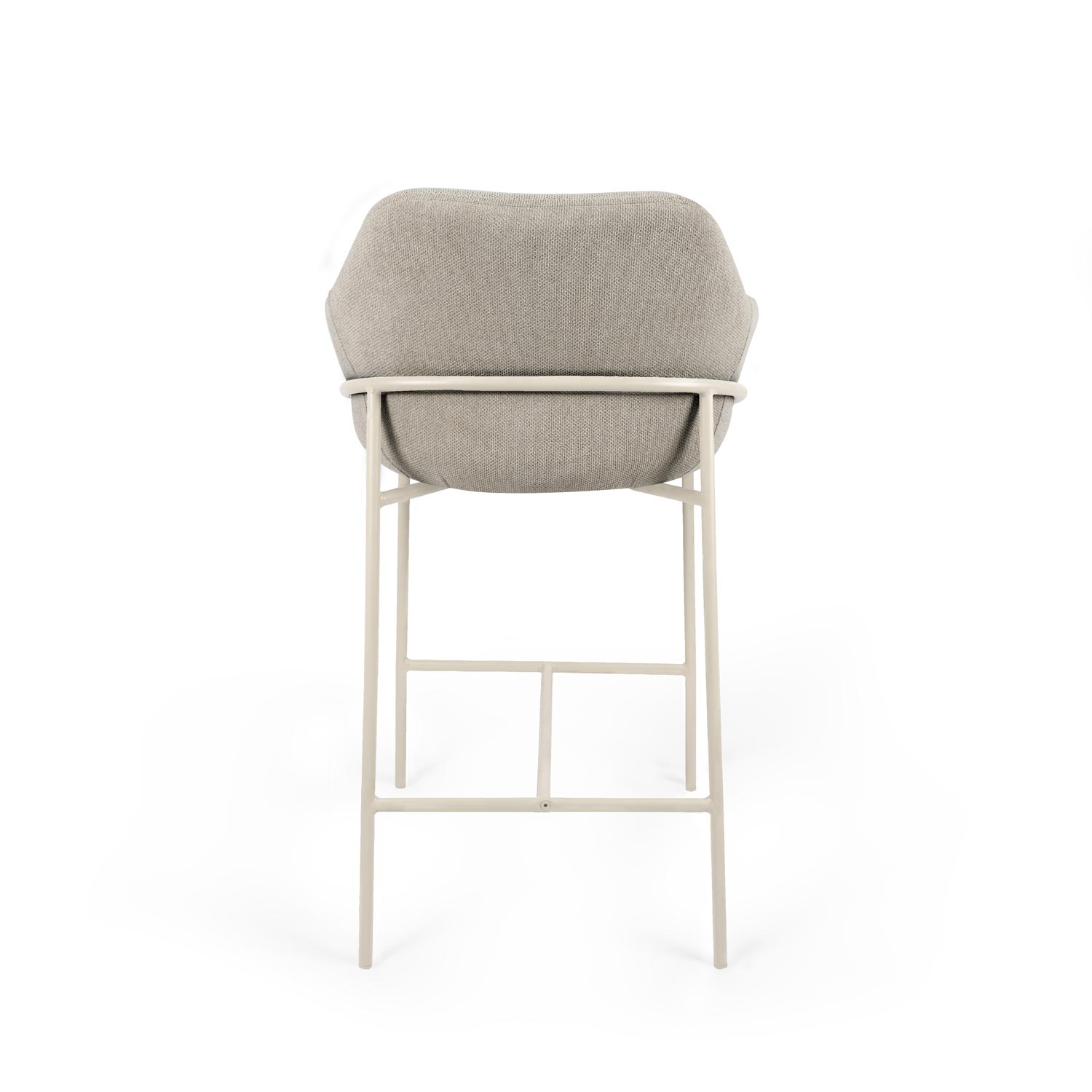 Thomas taupe stool/beige legs
