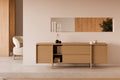 180 TV stand with drawers, Pacific Oak