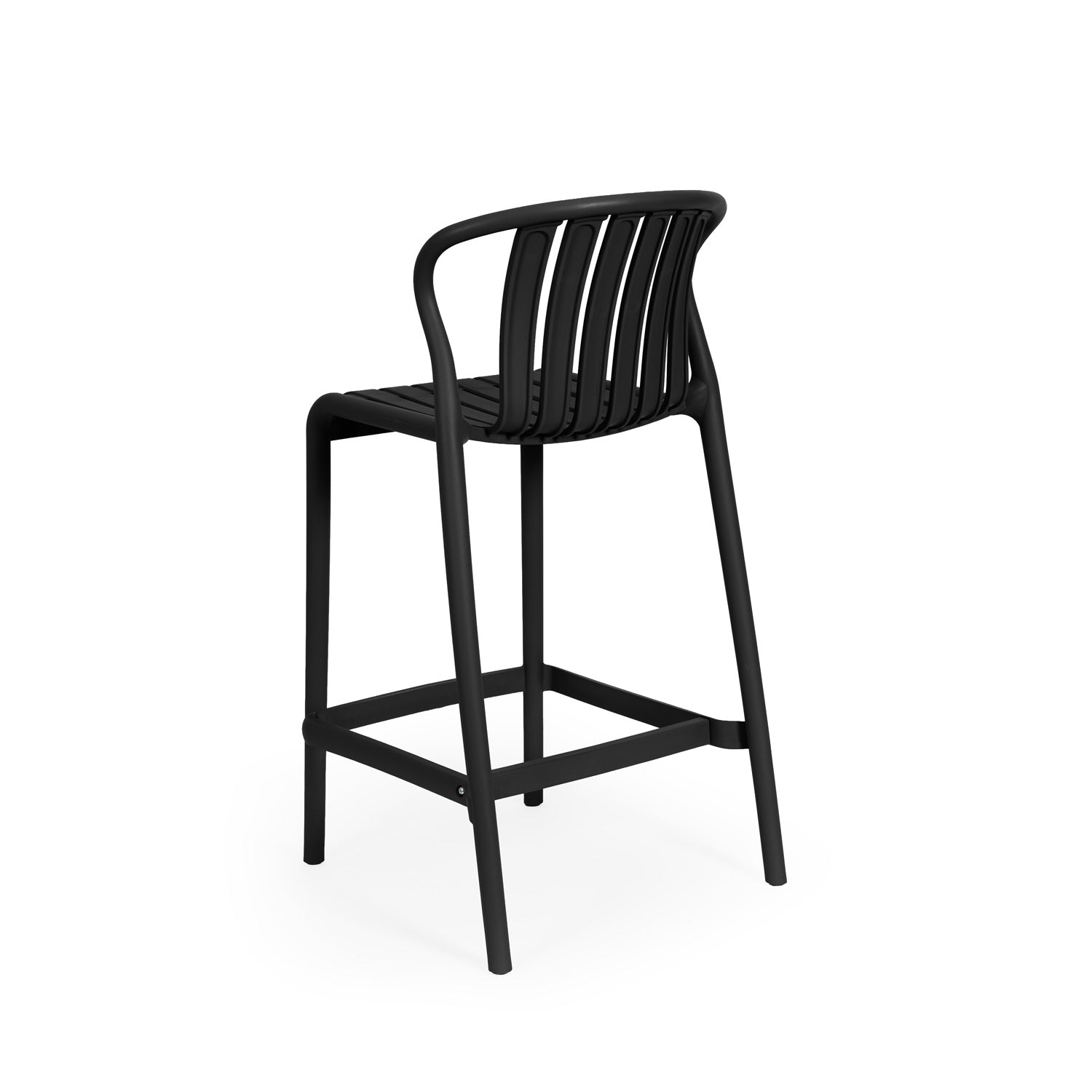 Bastian black stool