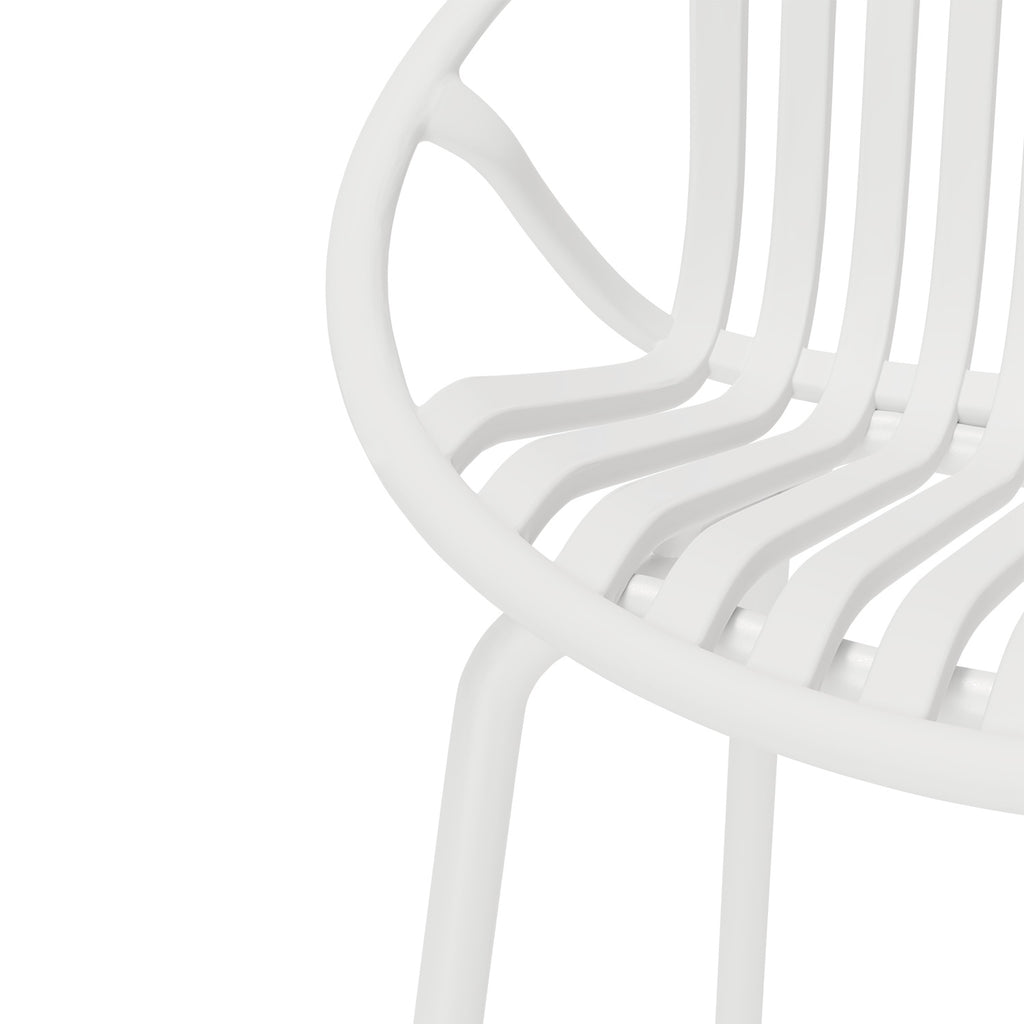 Tristan White Stool