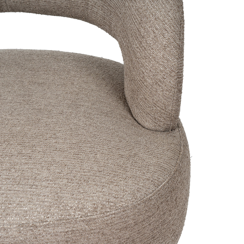 Bogota taupe armchair