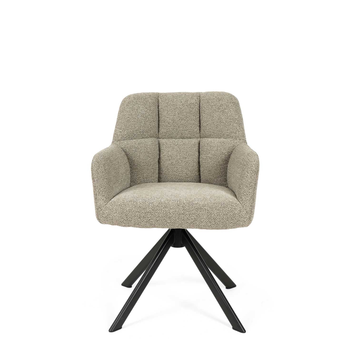 Chair Taimi taupe/black legs