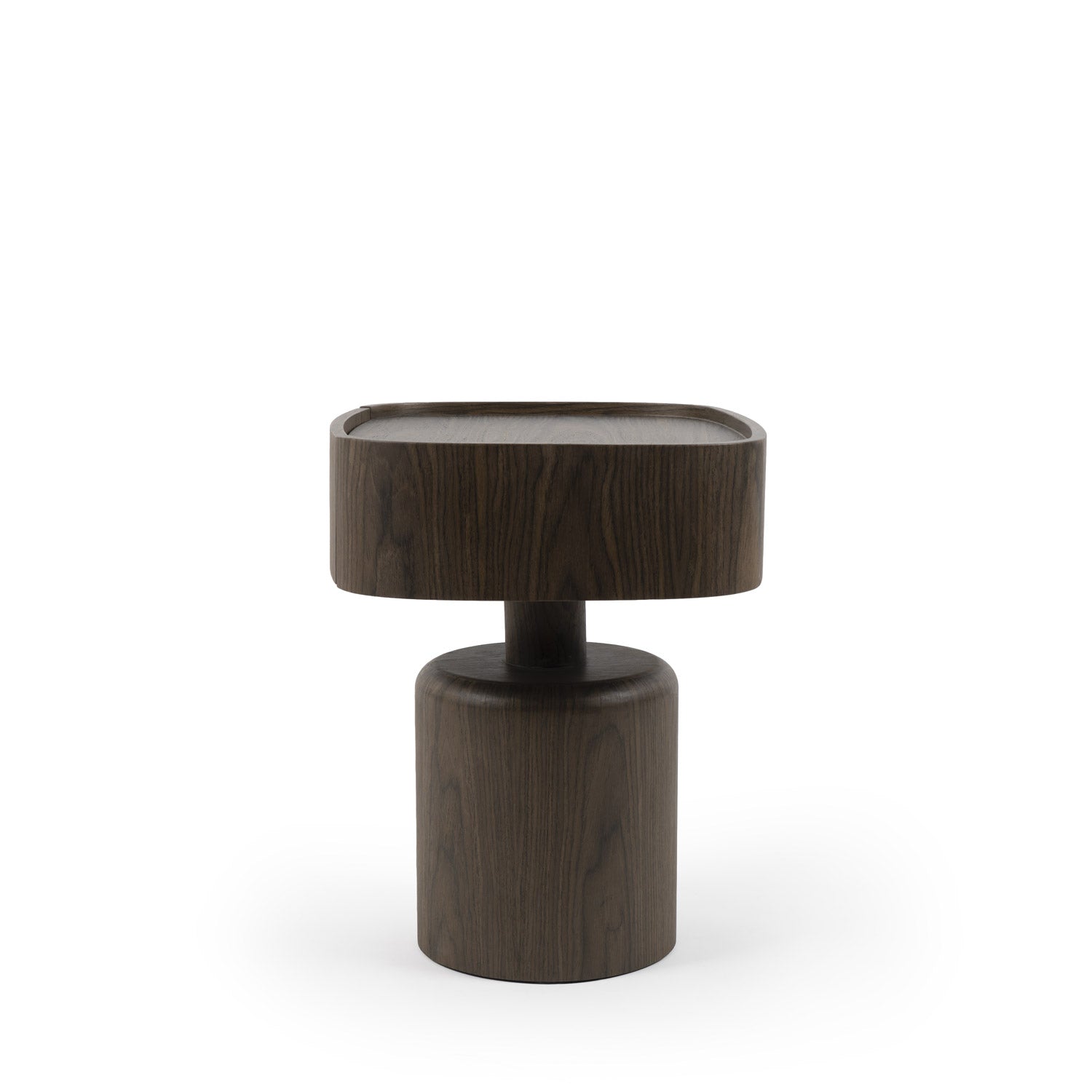 Benja walnut bedside table