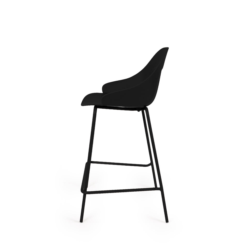 Toby black stool