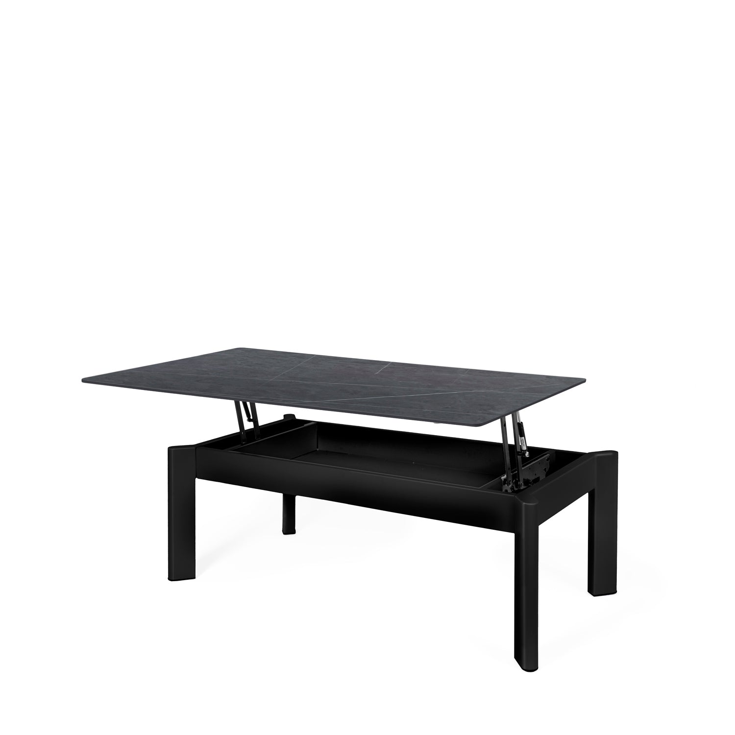 Mesa de Centro Roland Cinzento / Preto