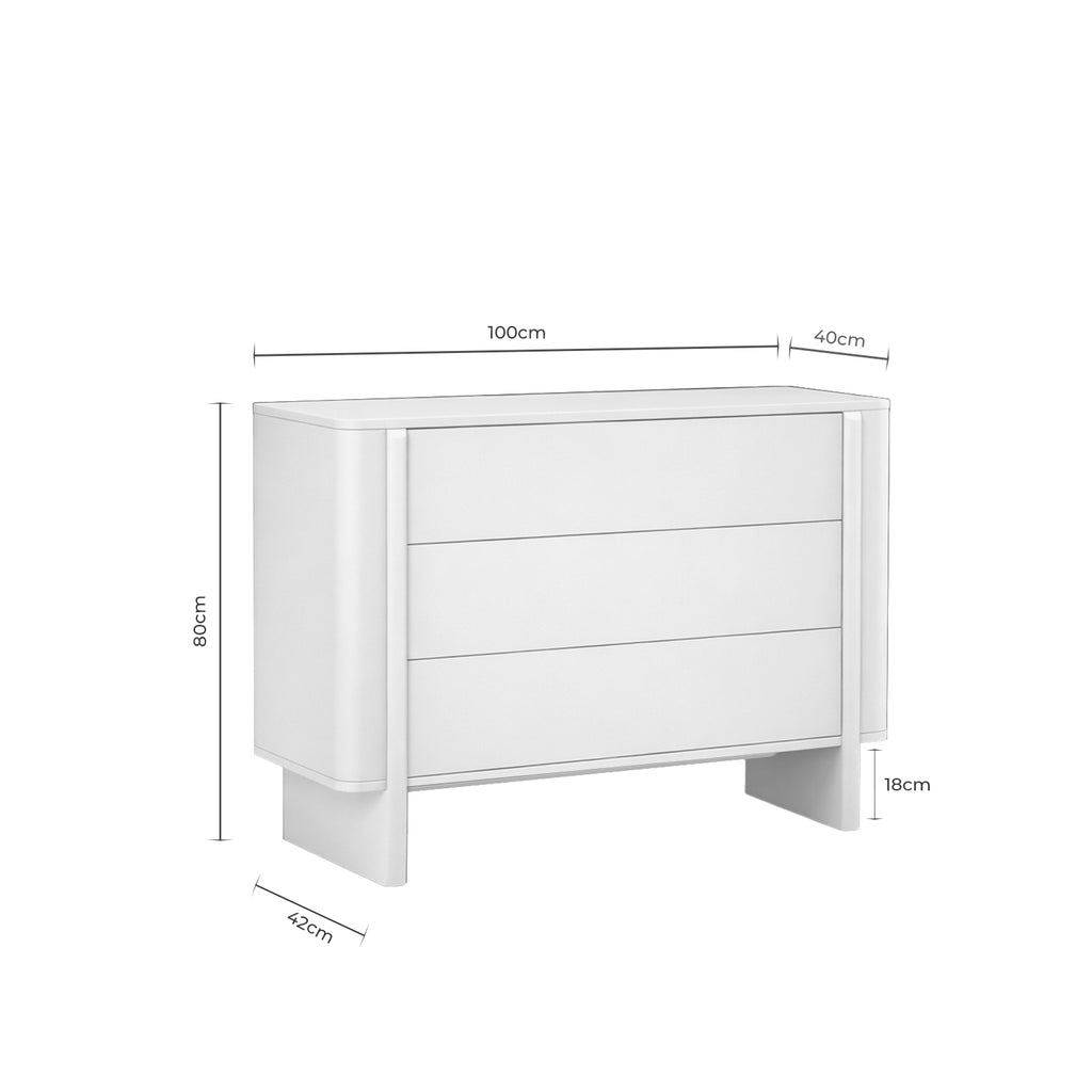 Cômoda Sidney com 3 Gavetas