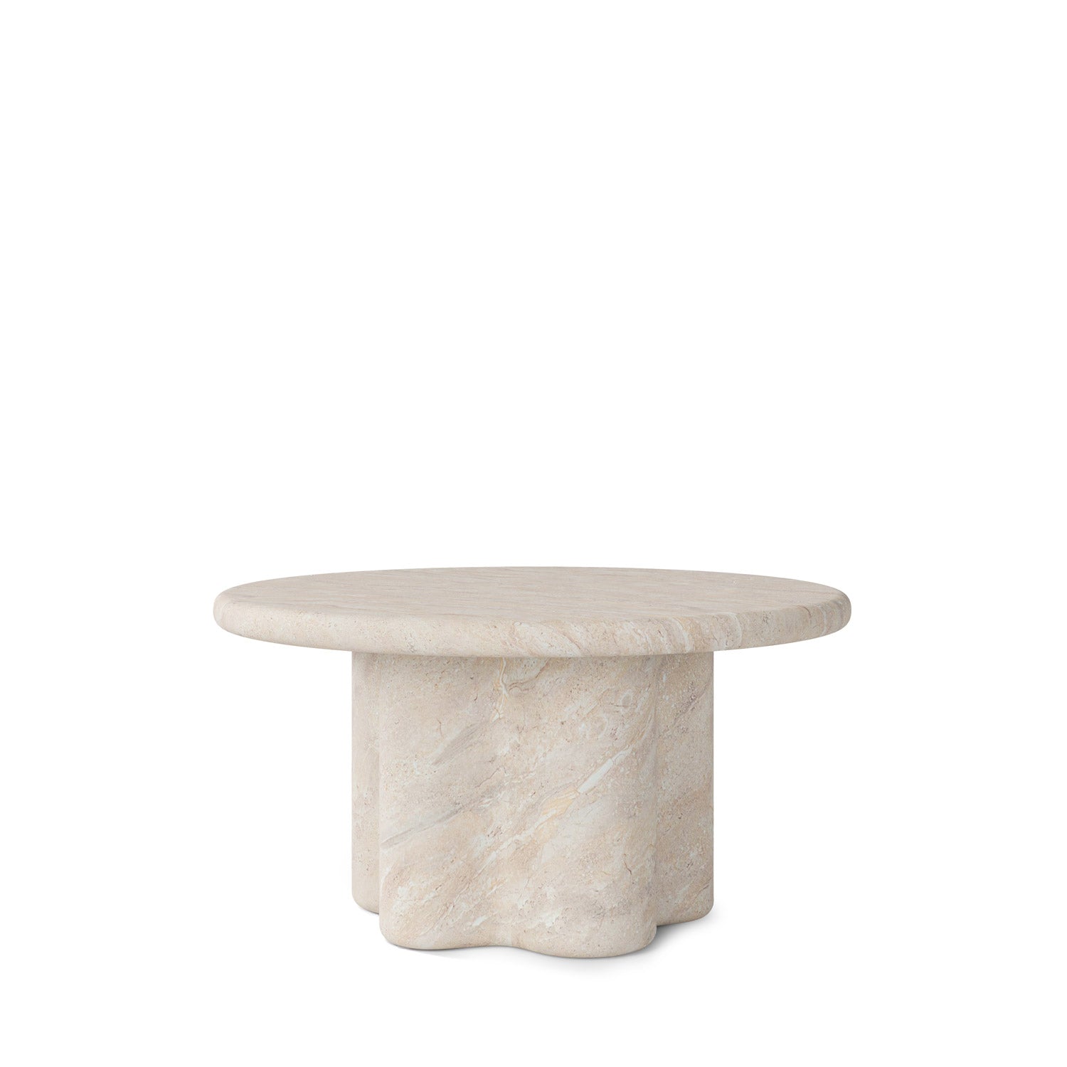 Mesa de Centro Luigi Mármore Travertino