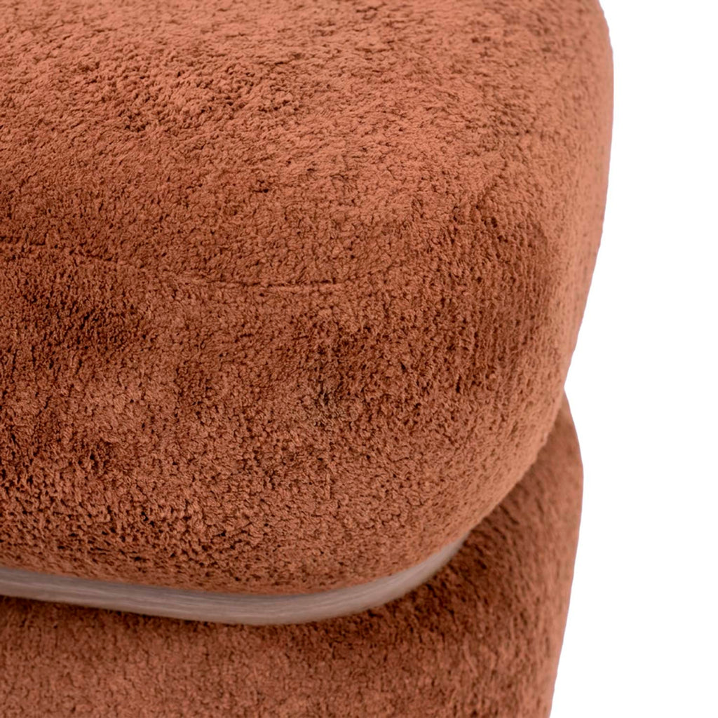Puff George Terracota