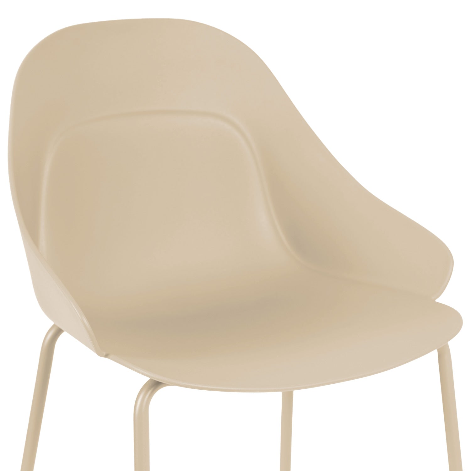 Toby beige stool