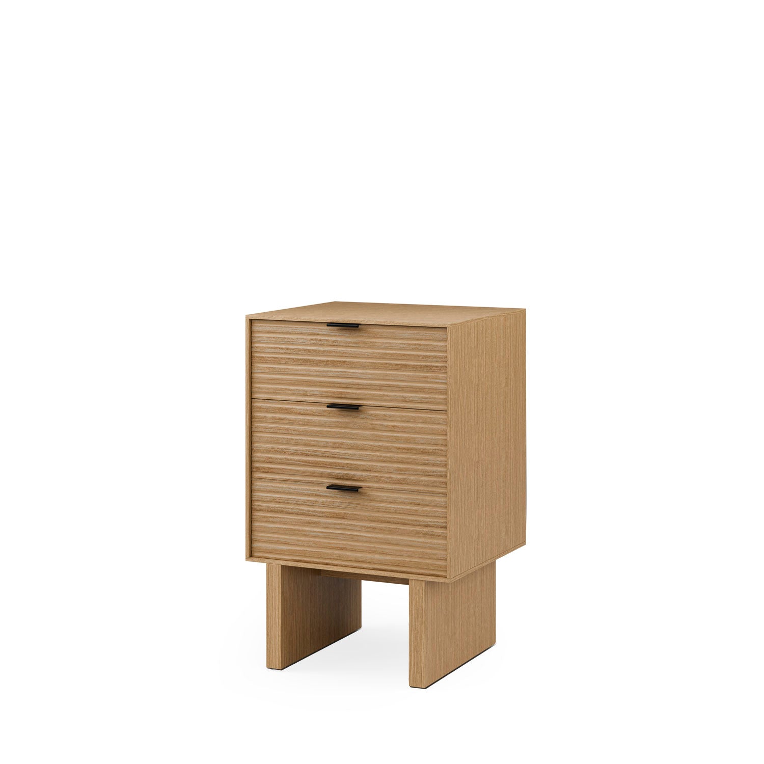 Bedside table 40 Tulsa oak wooden legs