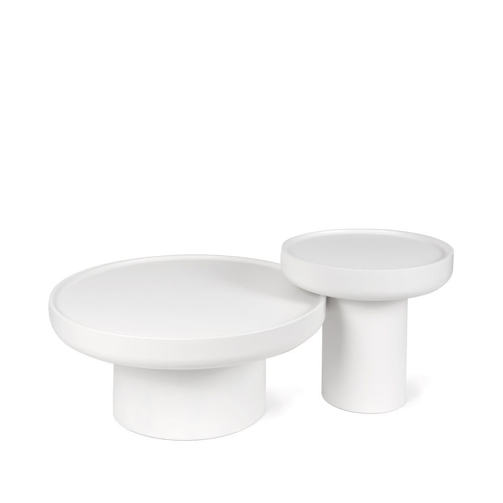 Rodney 50 white coffee table