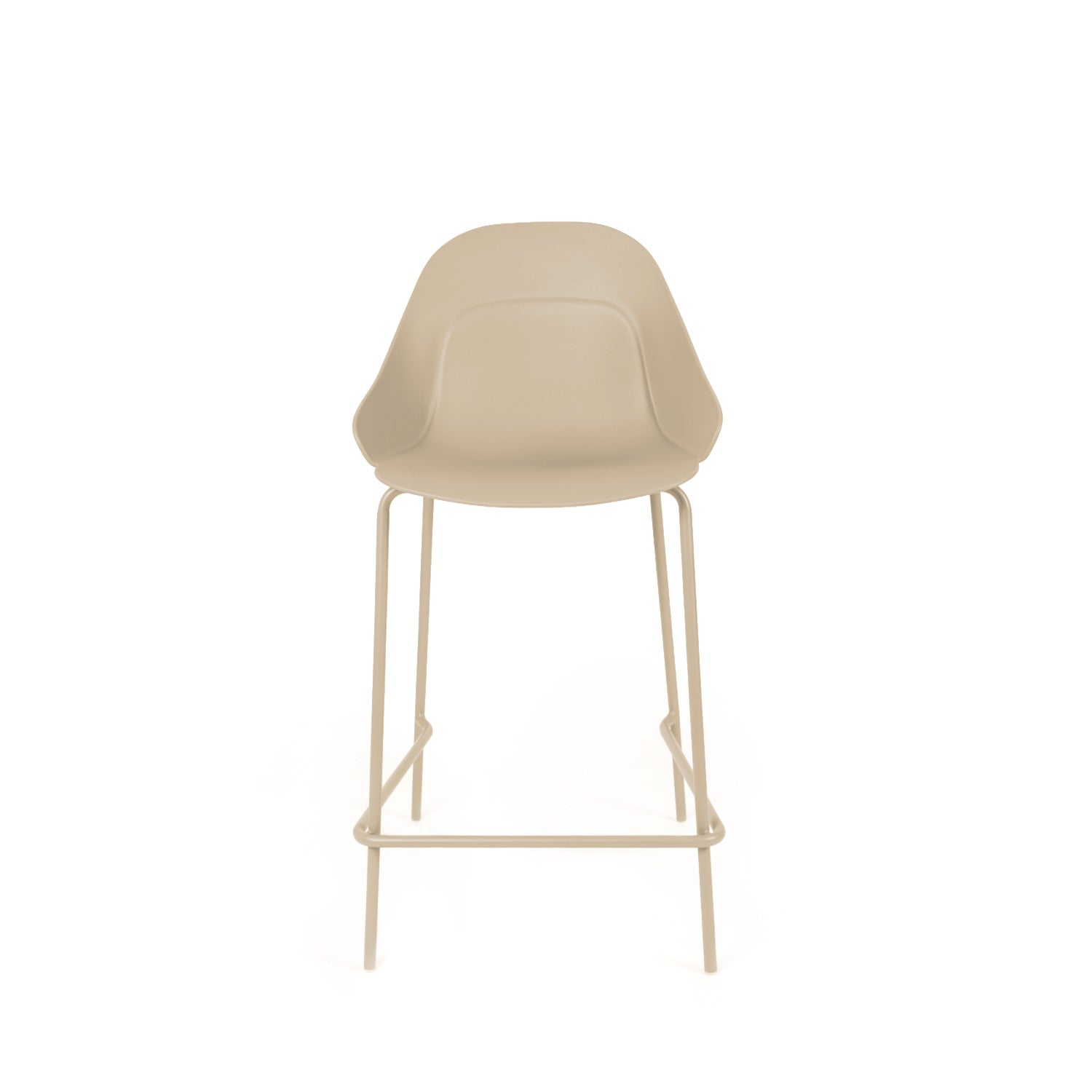 Toby beige stool