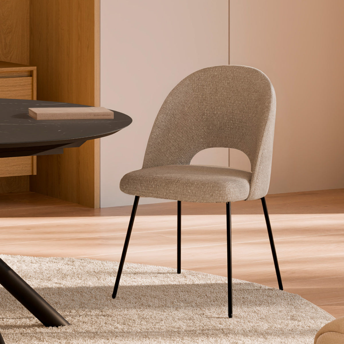 Beige "Rika" chair