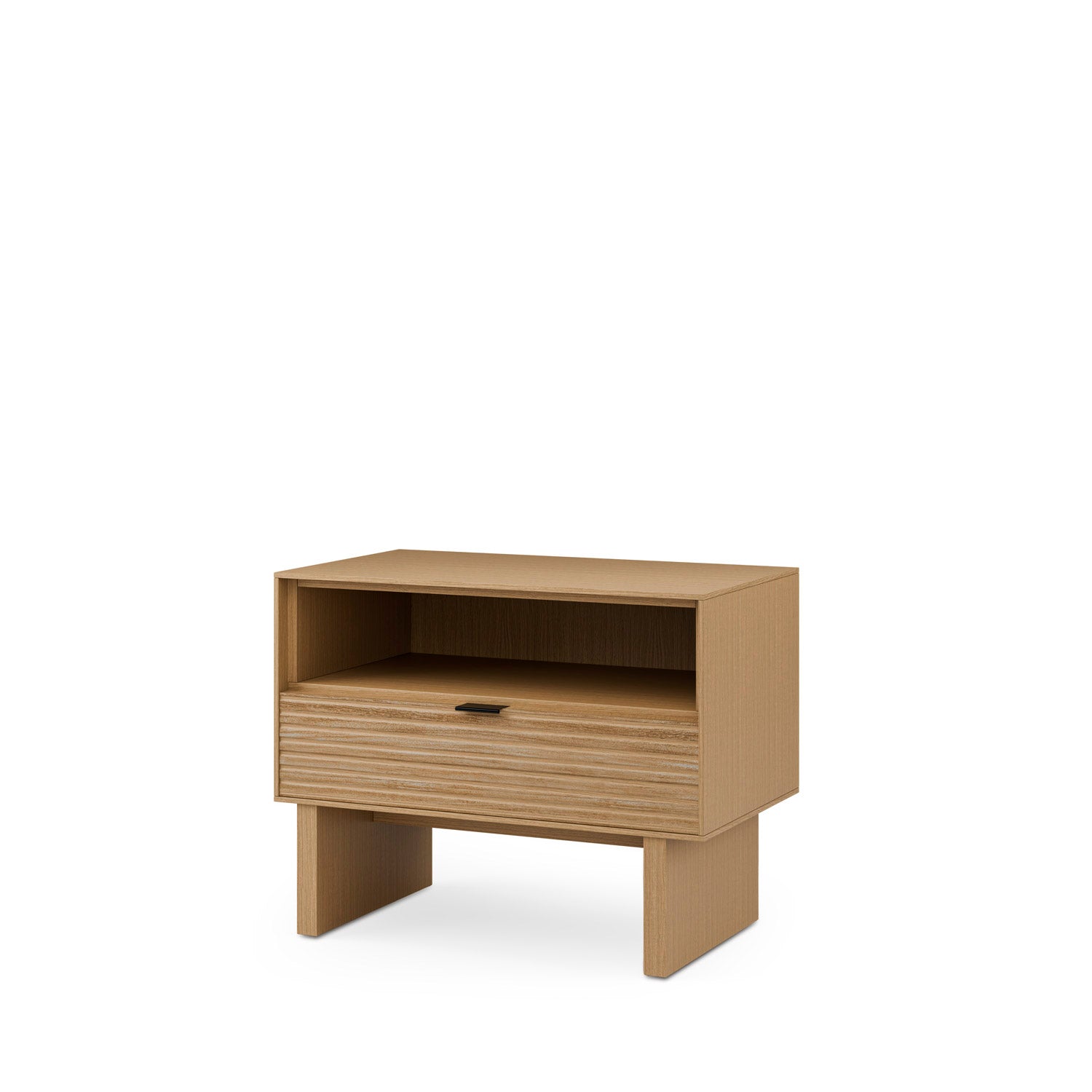 Mesa de Cabeceira 60 Tulsa Carvalho Pernas Madeira