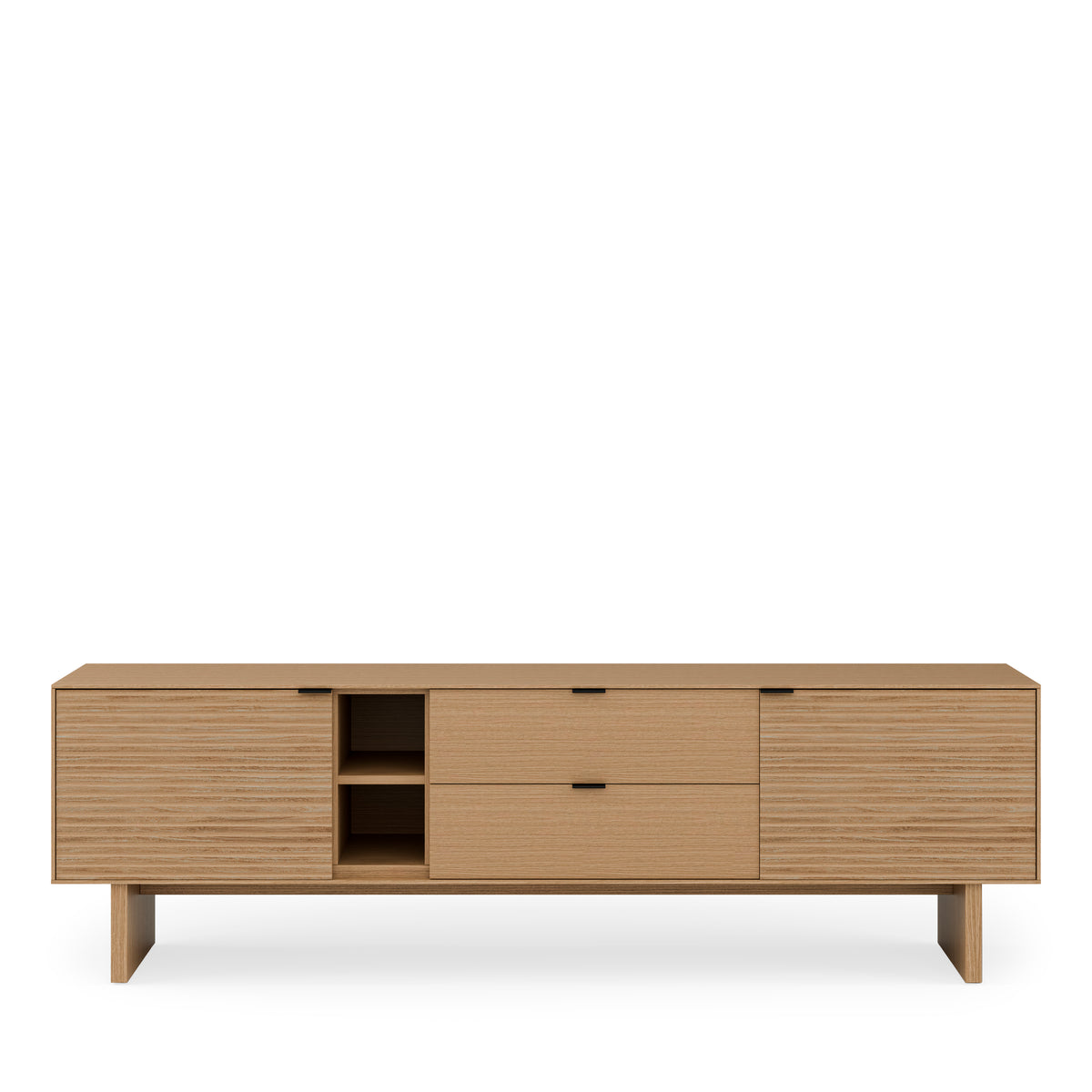 TV stand 180 Tulsa oak wood legs