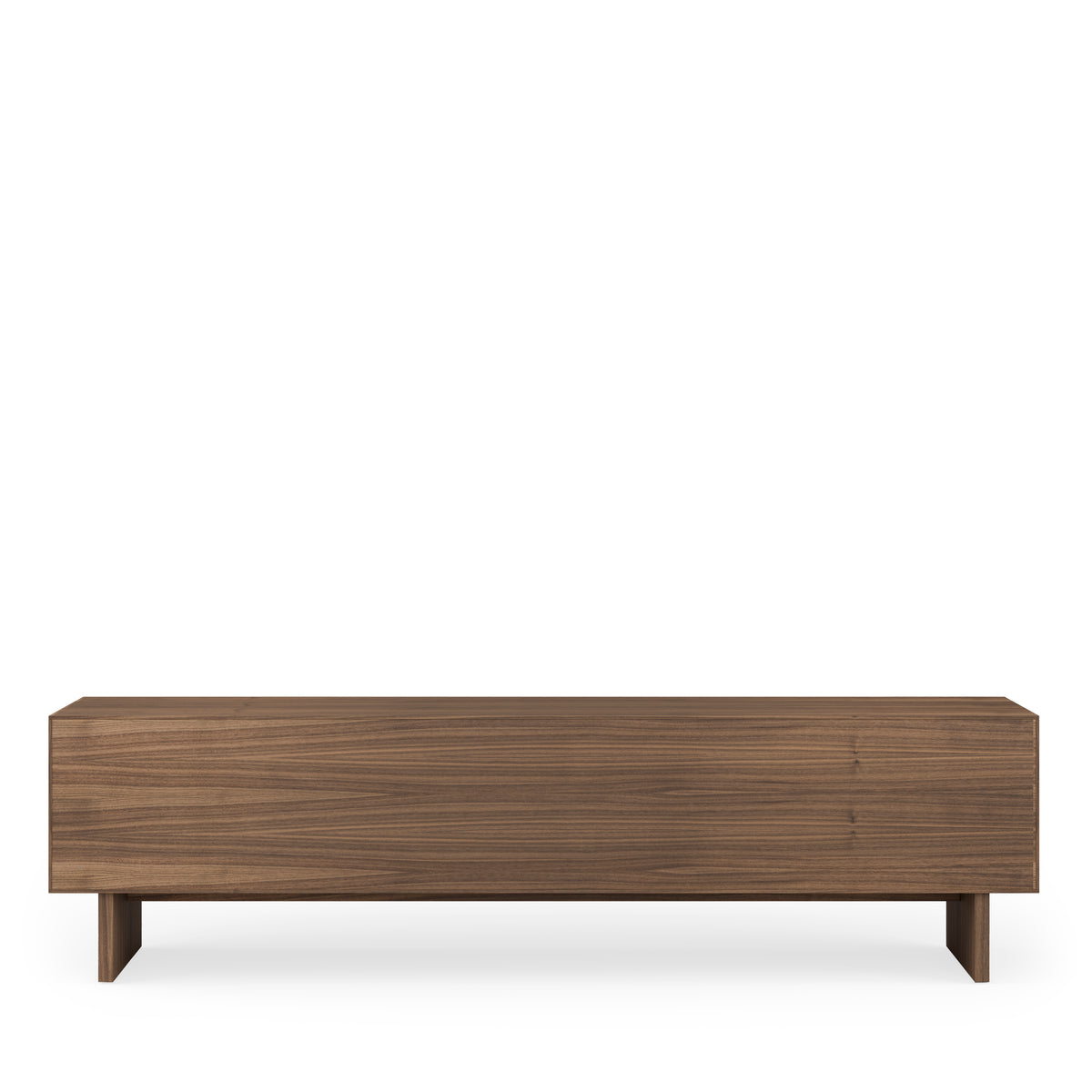 TV unit 200 doors (wood+glass)+Tulsa drawers walnut wood legs
