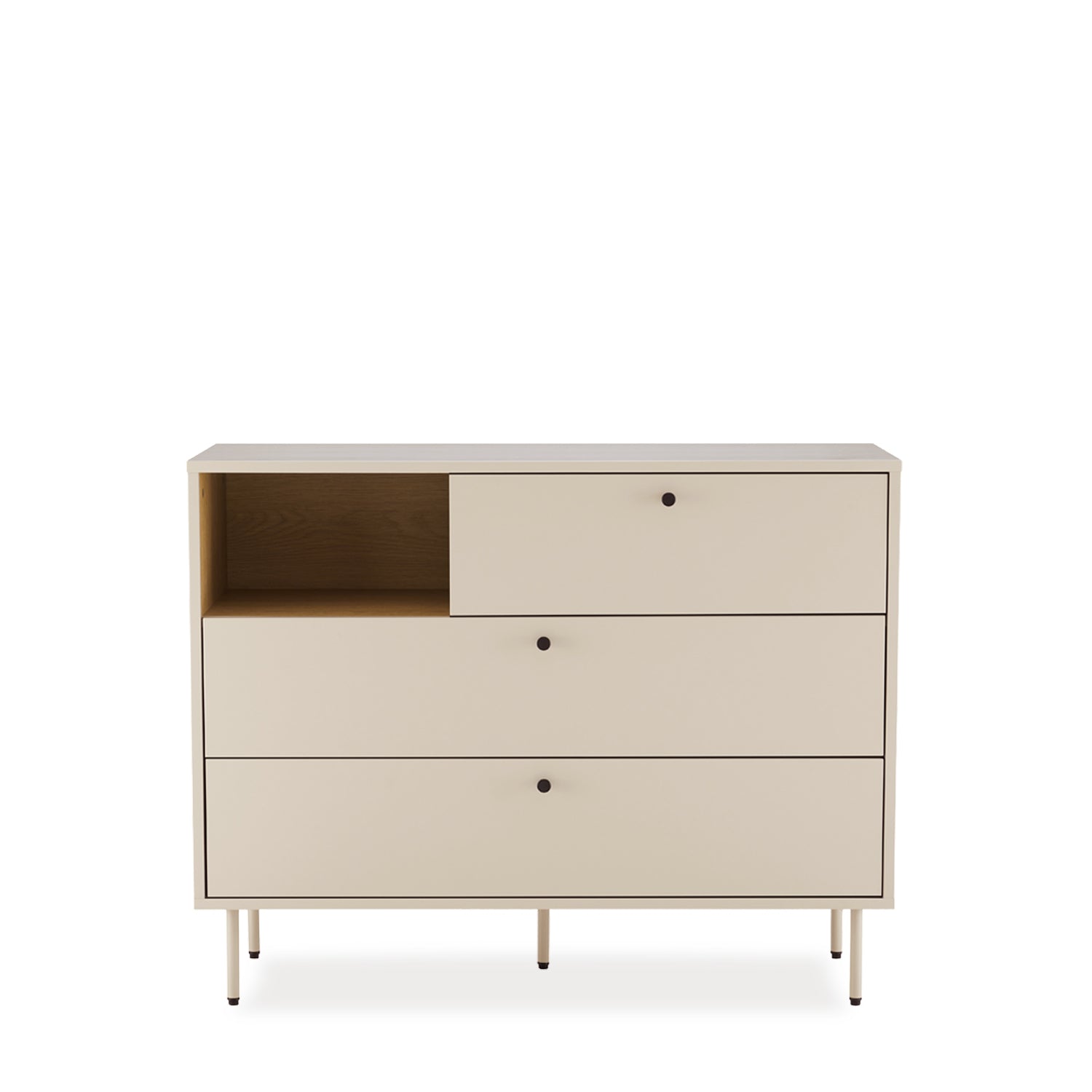 Cômoda Trento com 3 Gavetas