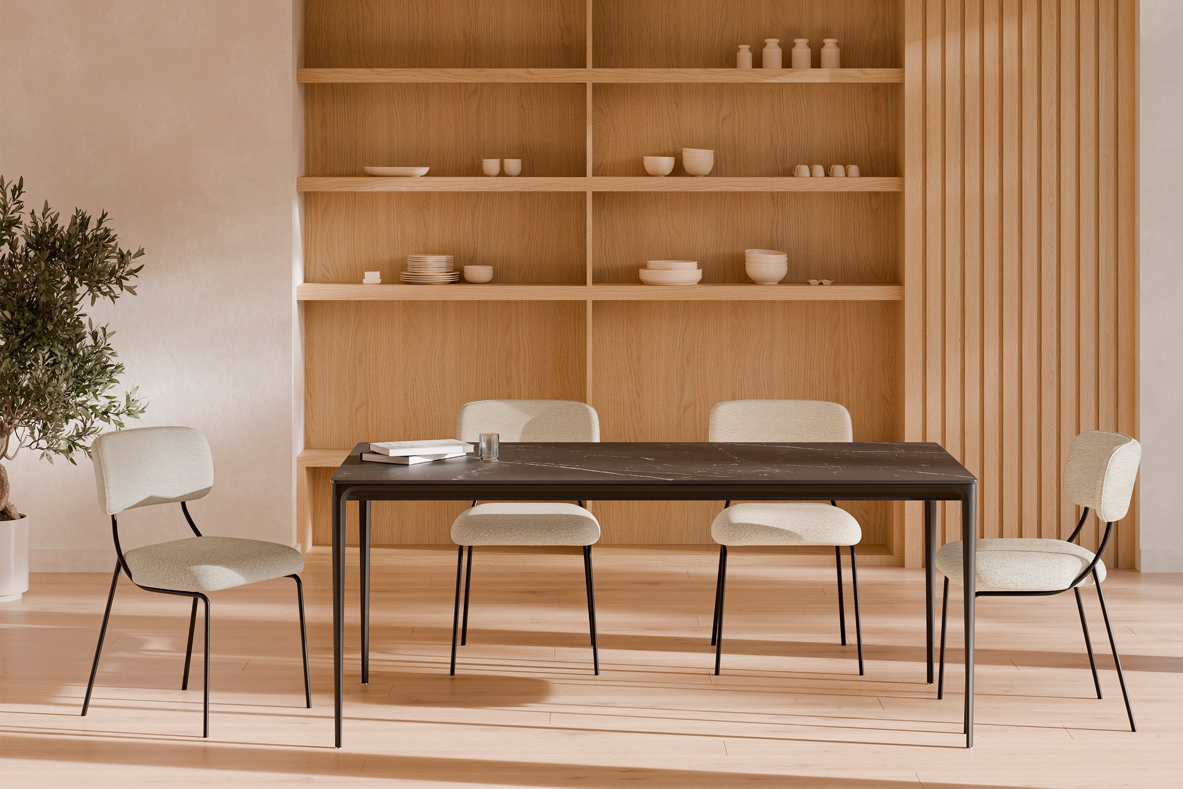 Beige Nilsa chair