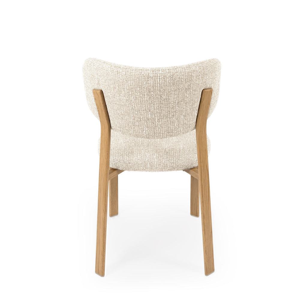 Rumi chair beige/oak leg