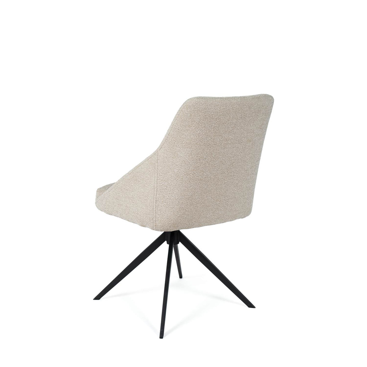 Akira chair beige/black legs