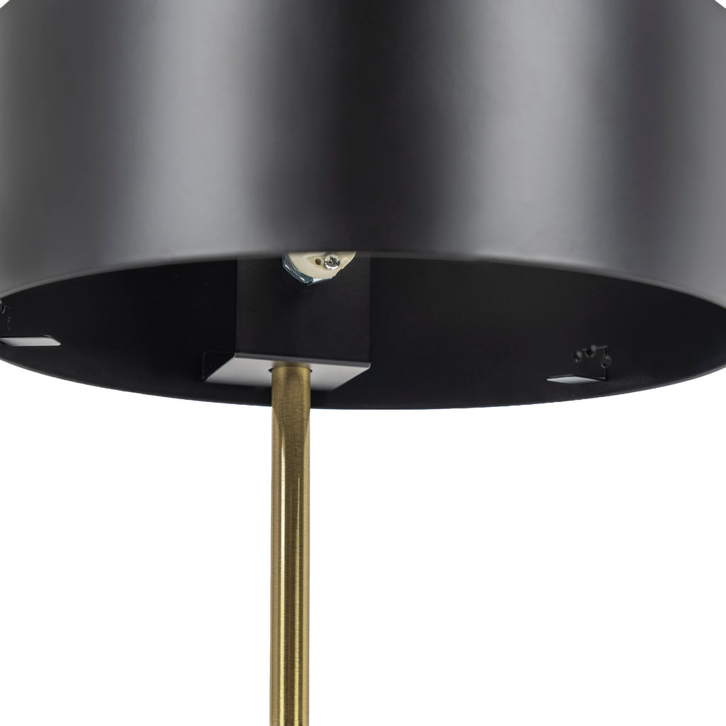 Mirabel black table lamp