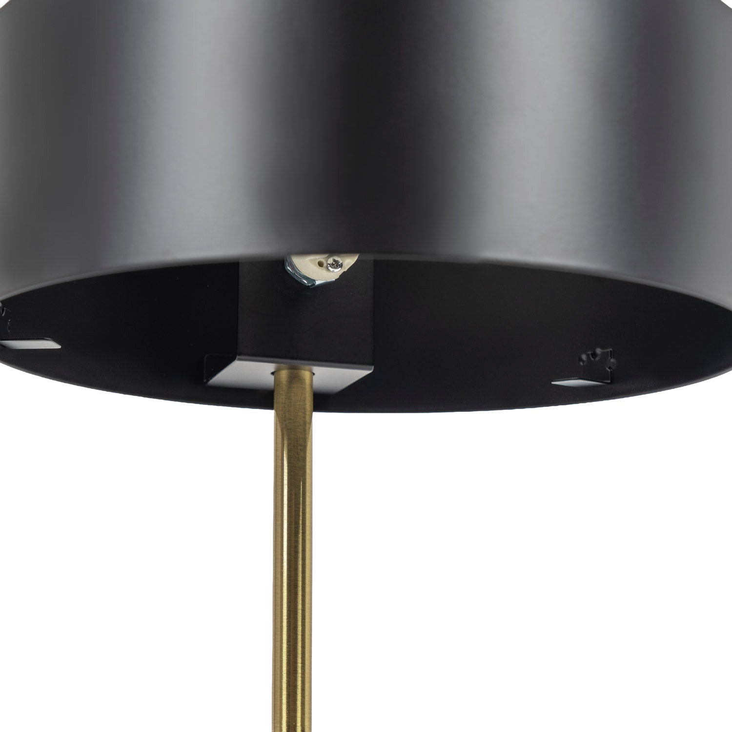 Mirabel black table lamp