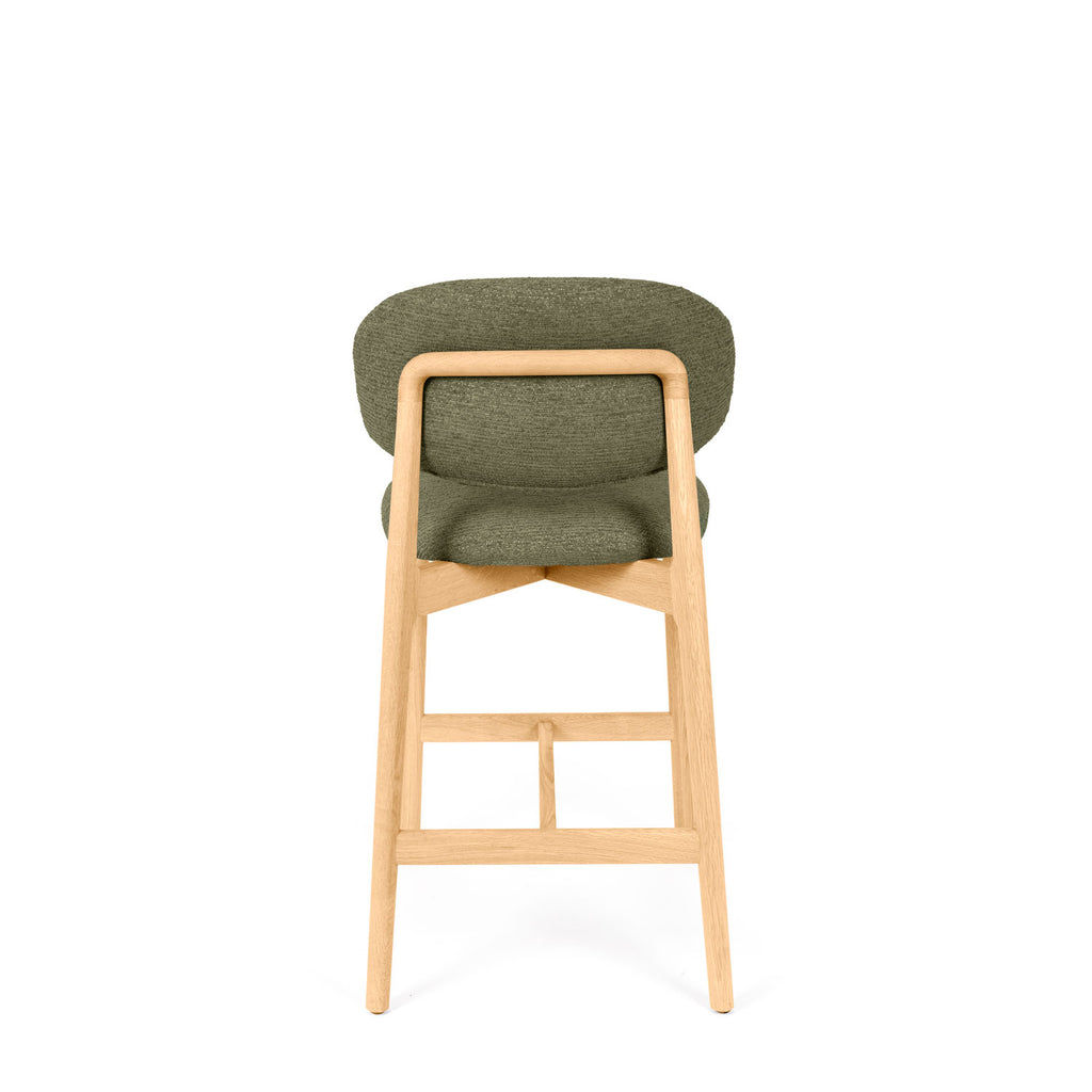 Renzo green stool