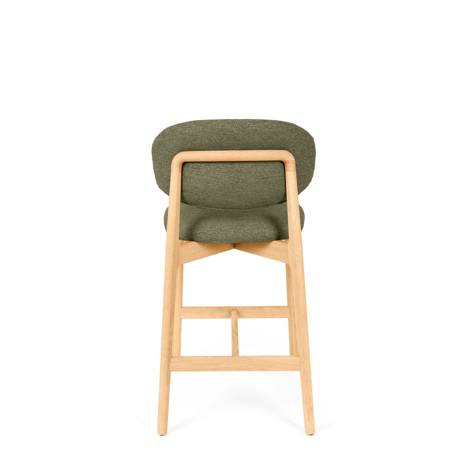 Renzo green stool